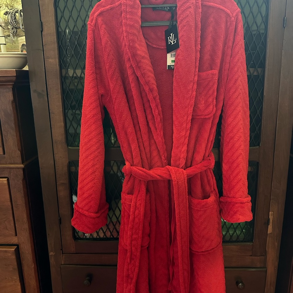 Ralph Lauren NWT Bathrobe Size L